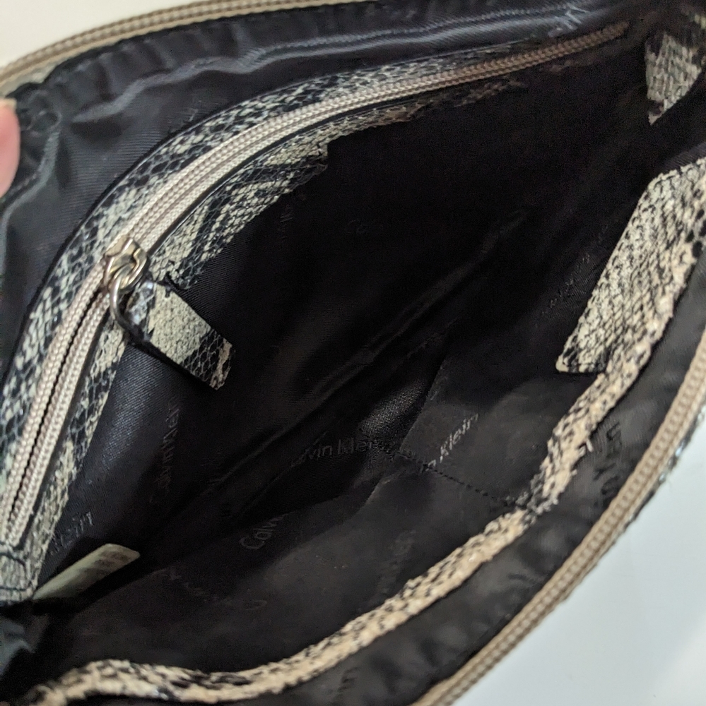 Calvin Klein Python Snakeskin Print Adjustable Sl… - image 7